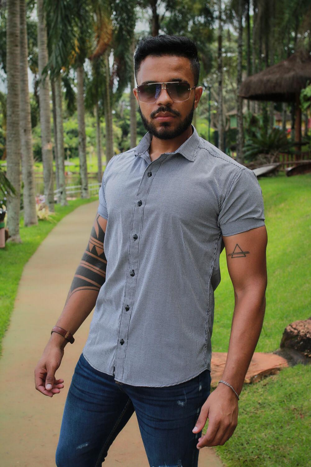 Camisa Slim Fit Ref 211 - invictacamisaria